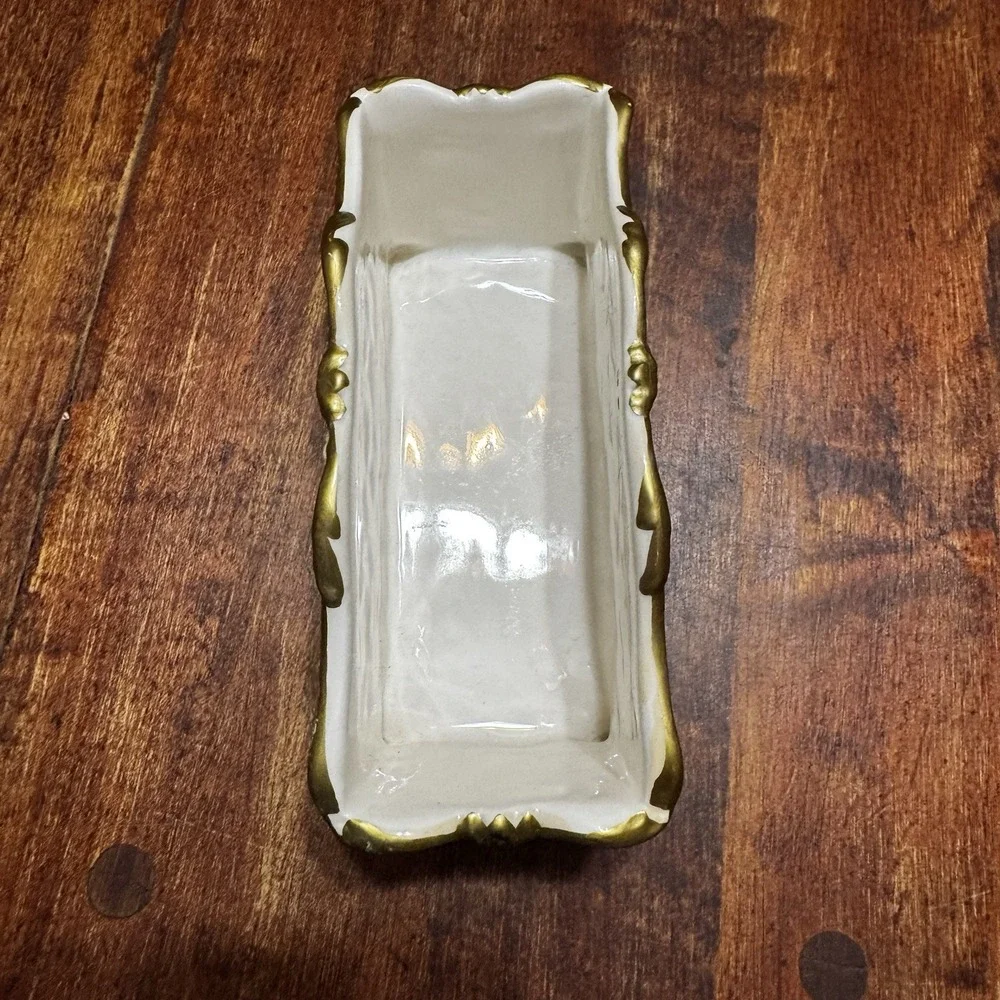 Lady Jayne LTD Rectangular Ceramic Planter/Trinket‎ Holder-Handcrafted in China